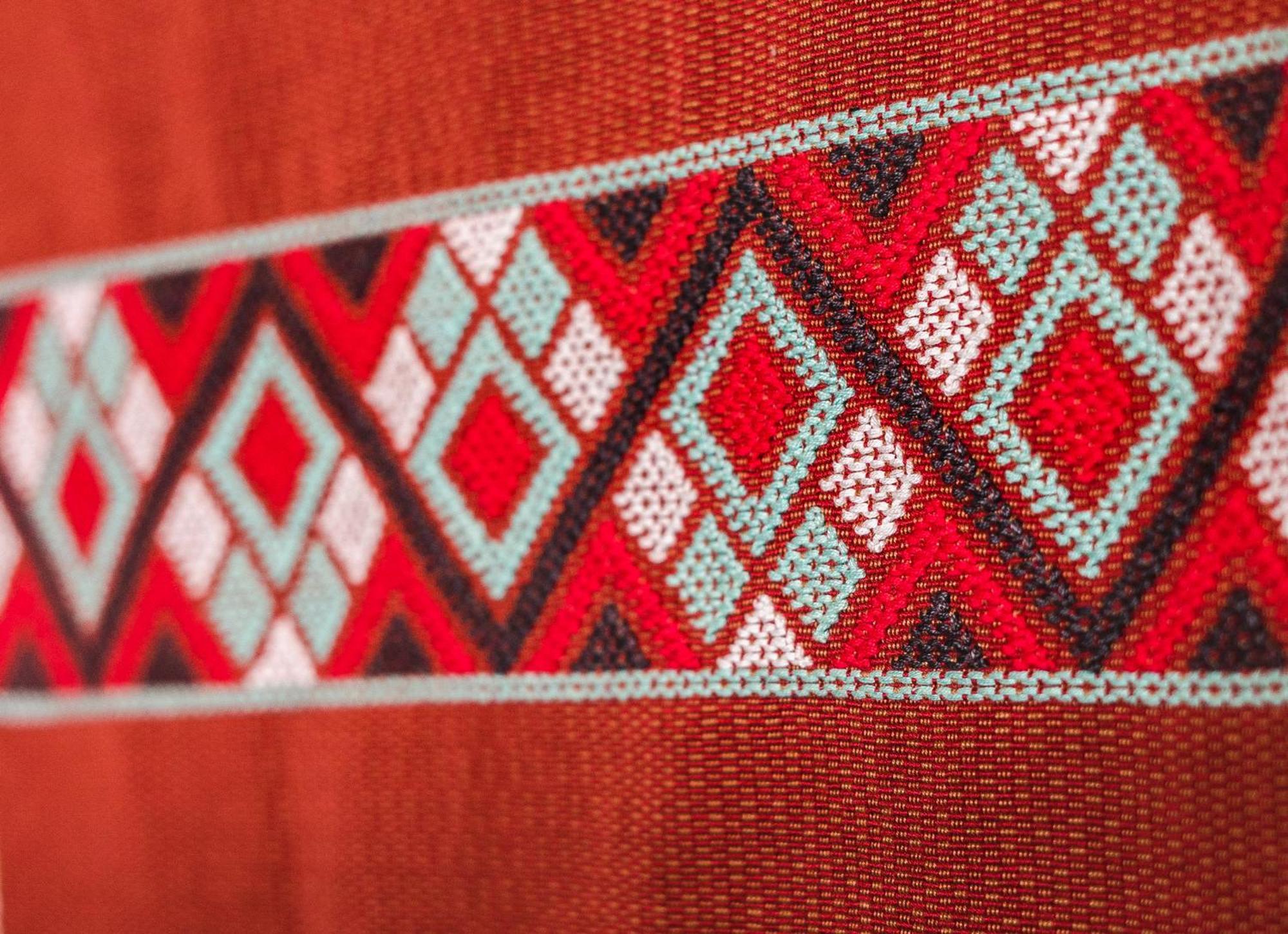 Yox Hotel Boutique San Cristóbal de Las Casas 客房 照片 Detail of a traditional kilim